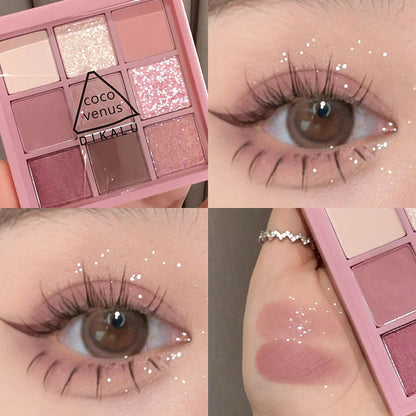 Sunset Glow Nine-Color Eyeshadow Palette